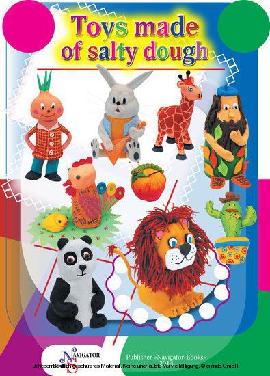 Toys made of salty dough main product photo