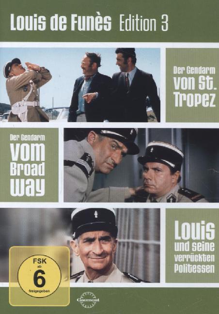Louis de Funes Edition. Tl.3, 3 DVD main product photo