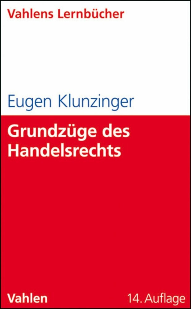 Grundzüge des Handelsrechts main product photo