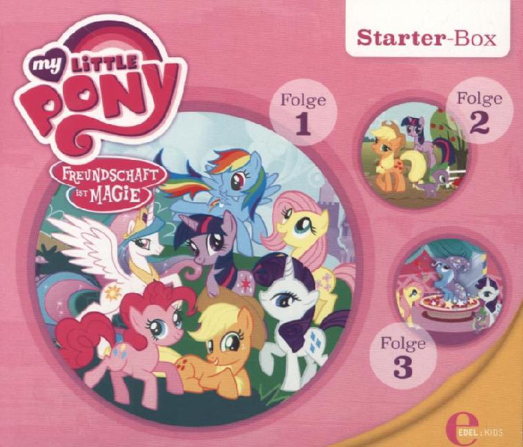 My Little Pony - Starter-Box, 3 Audio-CDs, 3 Audio-CD main product photo