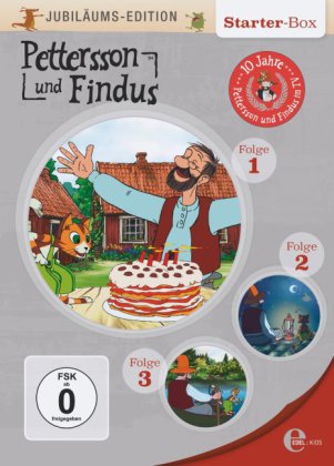 Pettersson & Findus, Starter-Box, 3 DVDs
