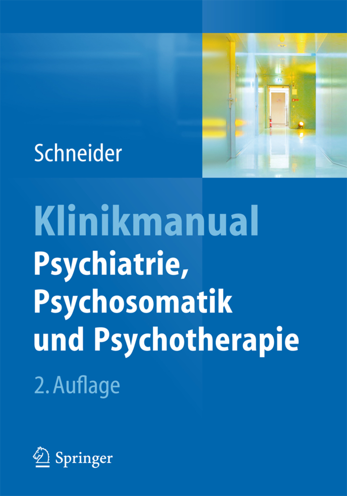 Klinikmanual Psychiatrie, Psychosomatik & Psychotherapie main product photo