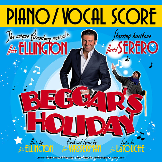 Vocal Score: Beggar's Holiday, Duke Ellington Broadway musical main product photo