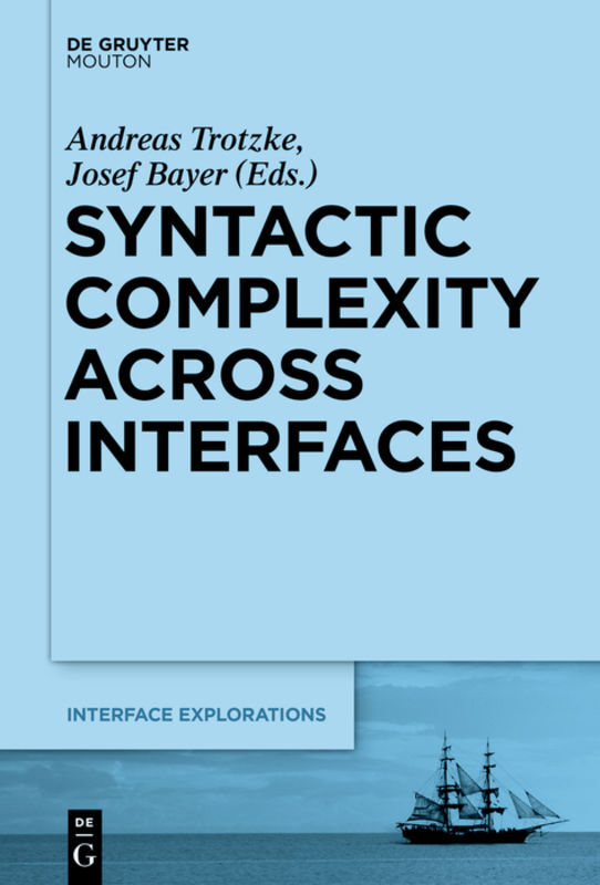Syntactic Complexity across Interfaces main product photo