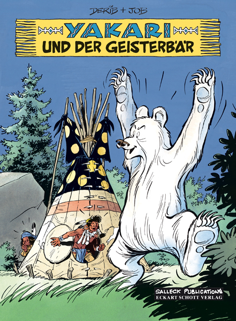Yakari Band 24: Yakari und der Geisterbär main product photo