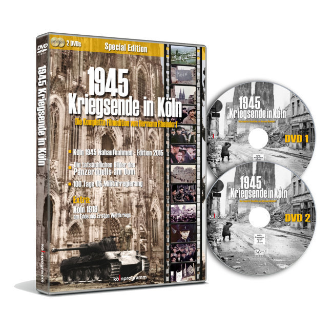 1945 - Kriegsende in Köln, 2 DVDs main product photo