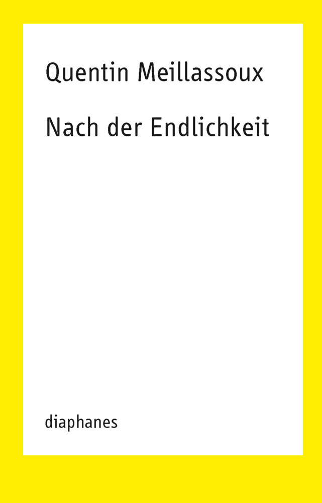 Nach der Endlichkeit main product photo
