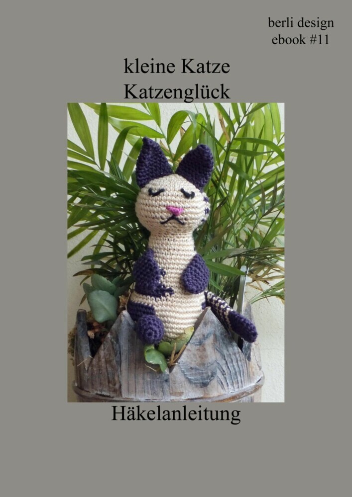 kleine Katze Katzenglück Häkelanleitung main product photo