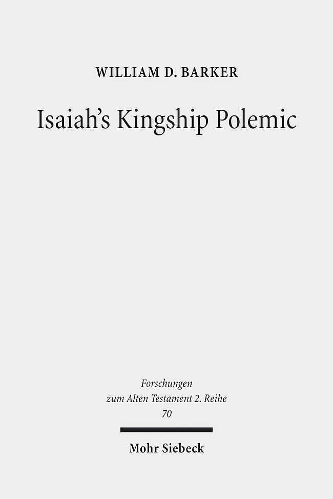 Isaiah's Kingship Polemic main product photo