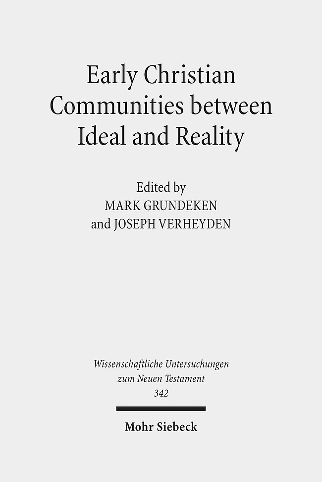Early Christian Communities Between Ideal and Reality main product photo
