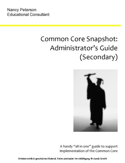 Common Core Snapshot: Administrator's Guide to the Common Core main product photo