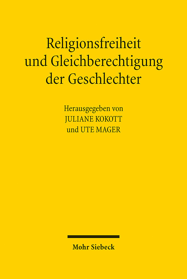 Religionsfreiheit und Gleichberechtigung der Geschlechter main product photo