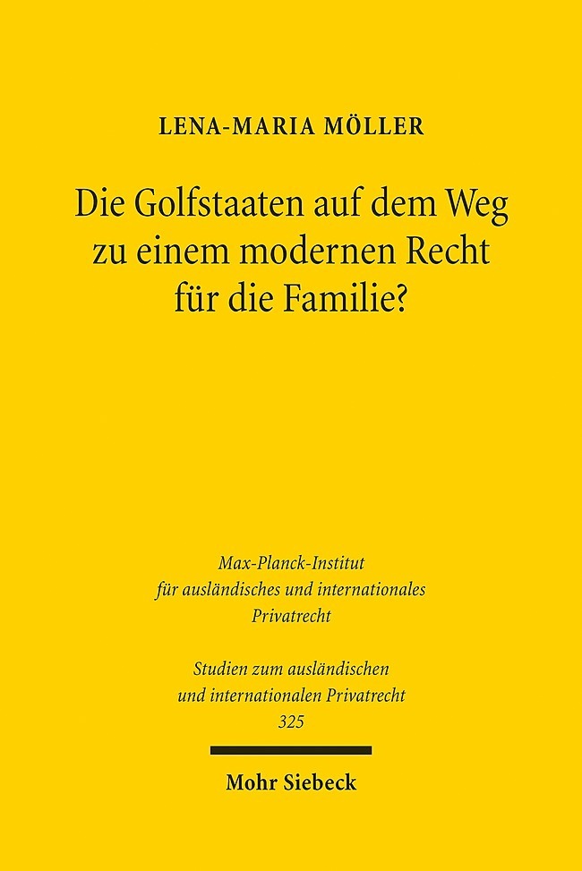 Die Golfstaaten auf dem Weg zu einem modernen Recht für die Familie? main product photo