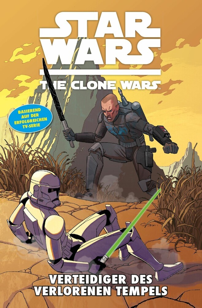 Star Wars: The Clone Wars (zur TV-Serie), Band 15 - Verteidiger des verlorenen Tempels main product photo