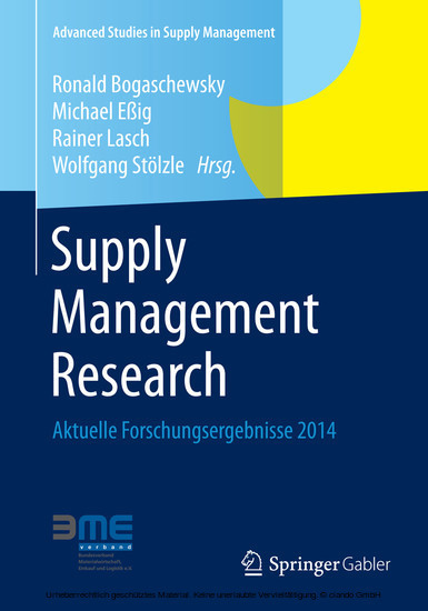 Supply Management Research main product photo