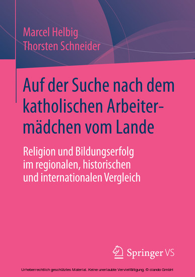 Auf der Suche nach dem katholischen Arbeitermädchen vom Lande main product photo