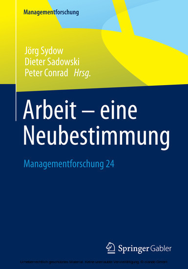 Arbeit - eine Neubestimmung main product photo
