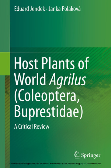Host Plants of World Agrilus (Coleoptera, Buprestidae) main product photo