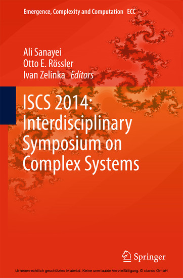 ISCS 2014: Interdisciplinary Symposium on Complex Systems main product photo