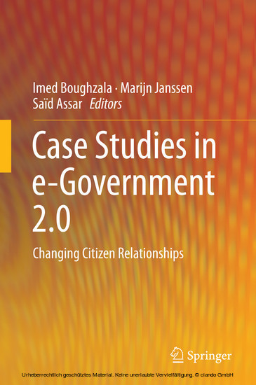 Case Studies in e-Government 2.0 main product photo