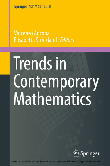 Trends in Contemporary Mathematics main product photo