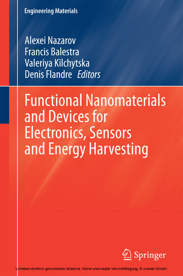 Functional Nanomaterials and Devices for Electronics, Sensors and Energy Harvesting main product photo