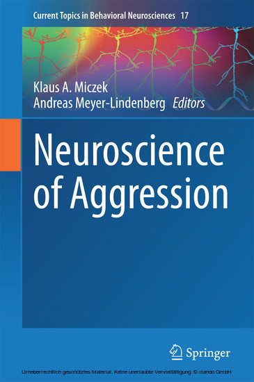 Neuroscience of Aggression main product photo
