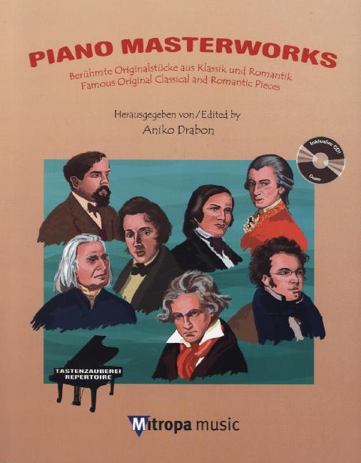 Piano Masterworks, m. Audio-CD main product photo