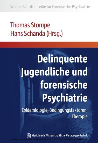 Delinquente Jugendliche und forensische Psychiatrie main product photo