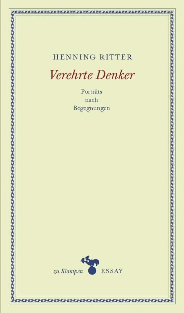 Verehrte Denker main product photo