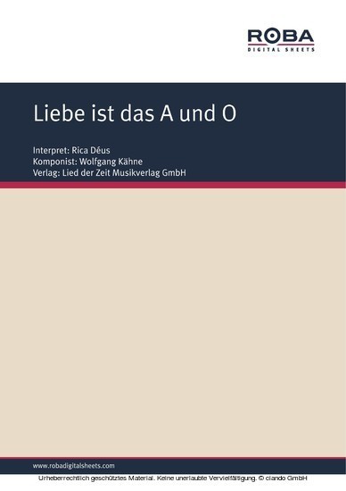 Liebe ist das A und O main product photo