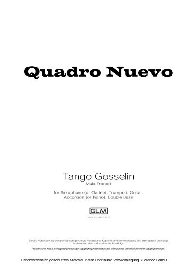 Tango Gosselin main product photo