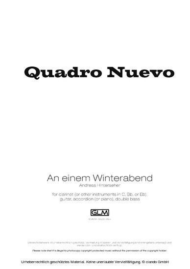 An einem Winterabend main product photo