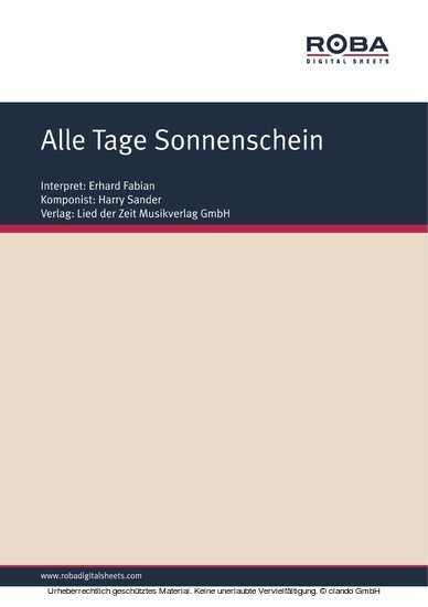 Alle Tage Sonnenschein main product photo