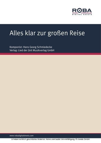 Alles klar zur großen Reise main product photo