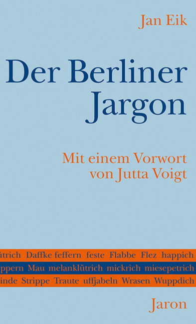 Der Berliner Jargon main product photo