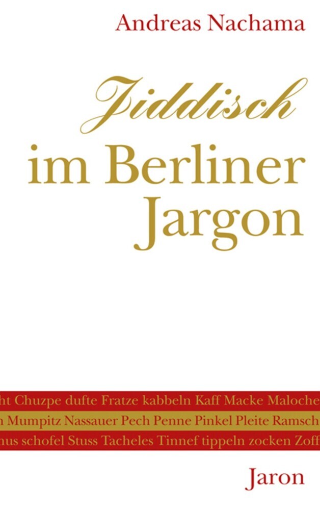 Jiddisch im Berliner Jargon main product photo