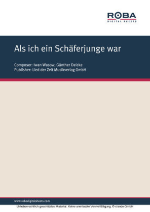 Als ich ein Schäferjunge war
