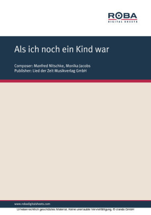 Als ich noch ein Kind war