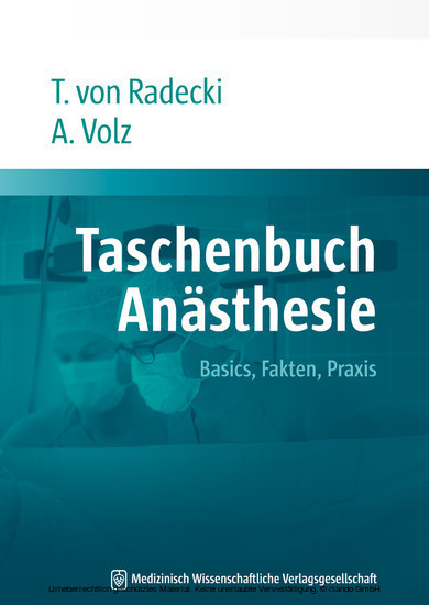Taschenbuch Anästhesie main product photo