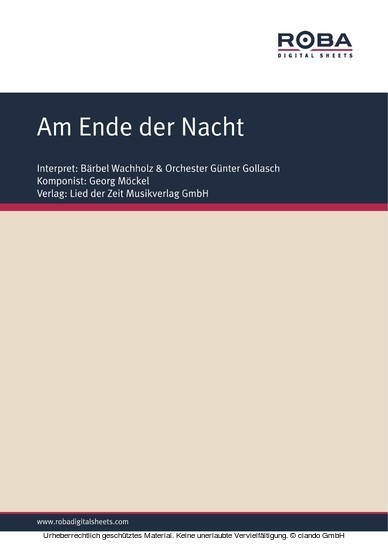 Am Ende der Nacht main product photo
