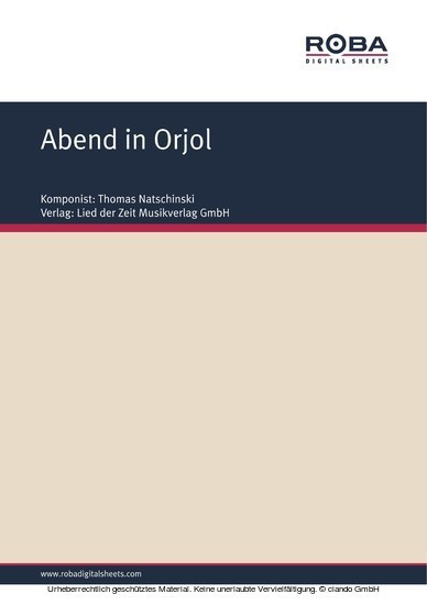 Abend in Orjol main product photo