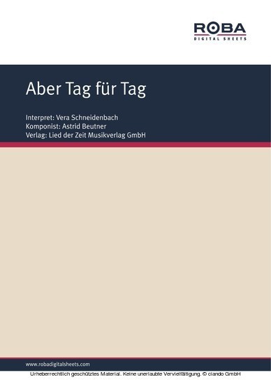 Aber Tag für Tag main product photo