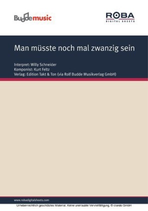Man müsste noch mal zwanzig sein