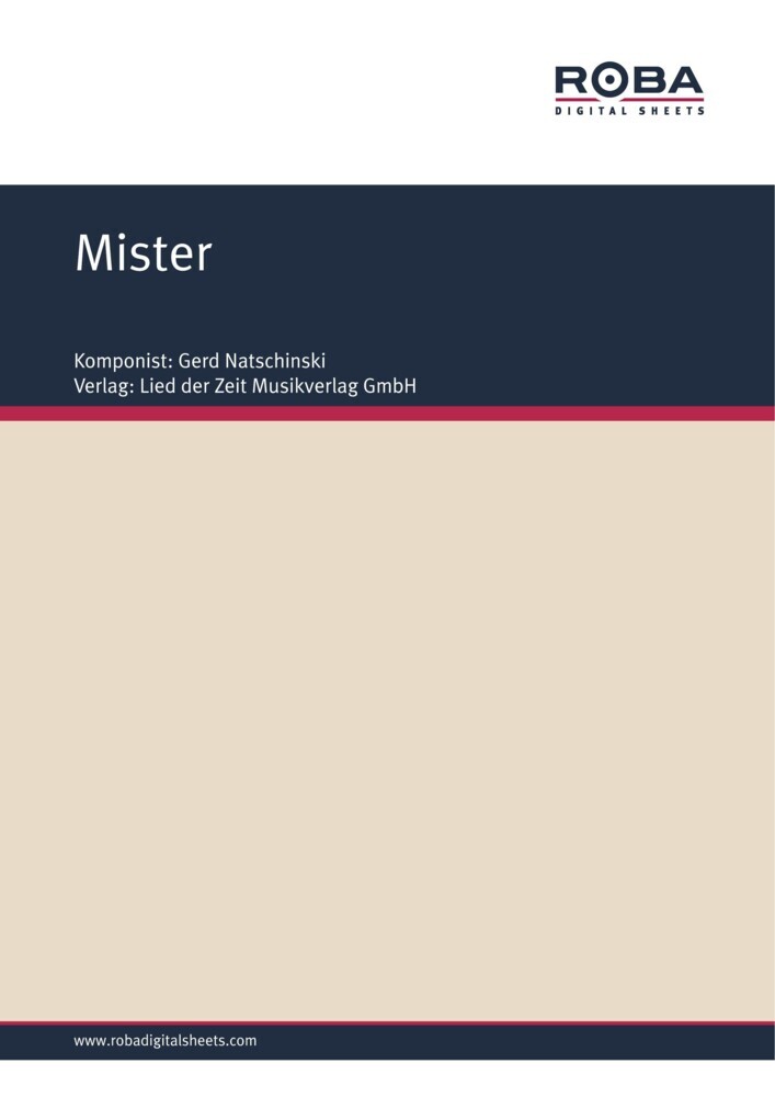 Mister main product photo