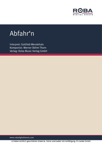 Abfahr'n main product photo