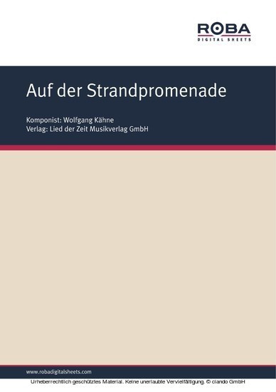 Auf der Strandpromenade main product photo