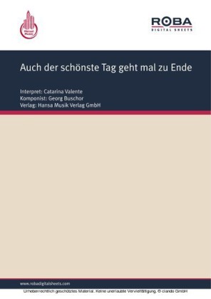 Auch der schönste Tag geht mal zu Ende