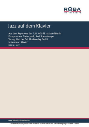 Jazz auf dem Klavier