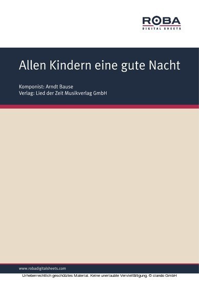 Allen Kindern eine gute Nacht main product photo